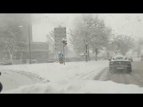 Extreme Weather SnowStorm hits Turkey Again 11 March 2022 #snowfall #wintervsspring #turkeytravel