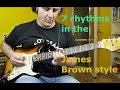7 Rhythms In The James Brown Style Jimmy Nolen