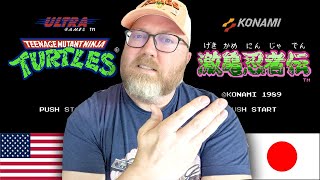 TMNT: Cowabunga Collection - Regional Differences in Japanese Games