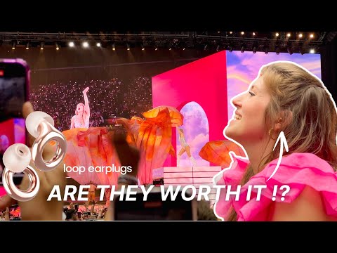 UNSPONSORED LOOPS EARPLUGS REVIEW | Taking them to the Eras Tour!