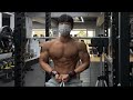 168cm 64kg 어깨운동 vlog