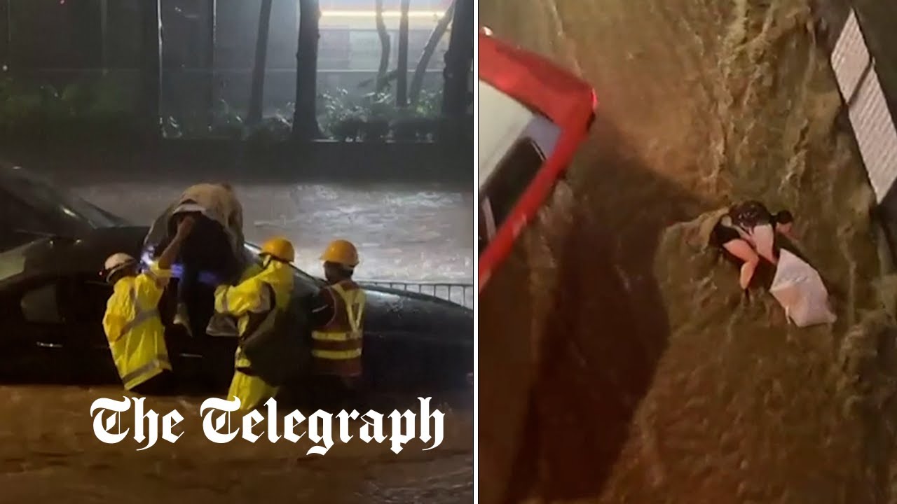Hong Kong flooded by heaviest rainfall in almost 140 years - Vimarsana News