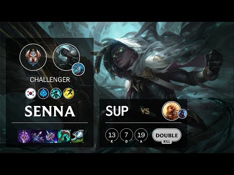 Senna Support vs Leona - KR Challenger Patch 10.10