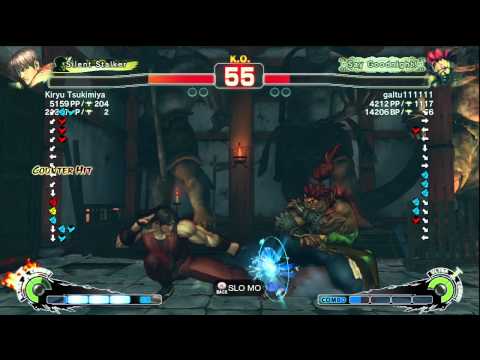 Kiryu Tsukimiya (Guy) vs. Galtu (Akuma) - SSFIV AE 2012 Match