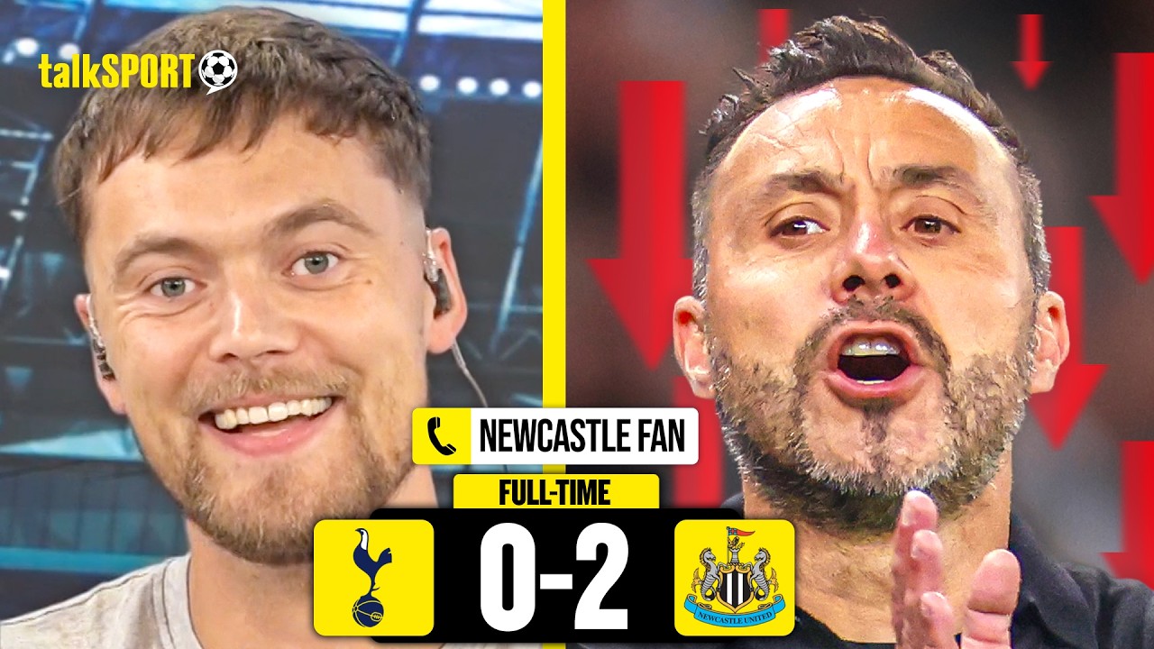 "SPURSY DE ZERBI!" Newcastle United Fan's BRUTAL MOCKERY of Spurs after 2-0 Victory!