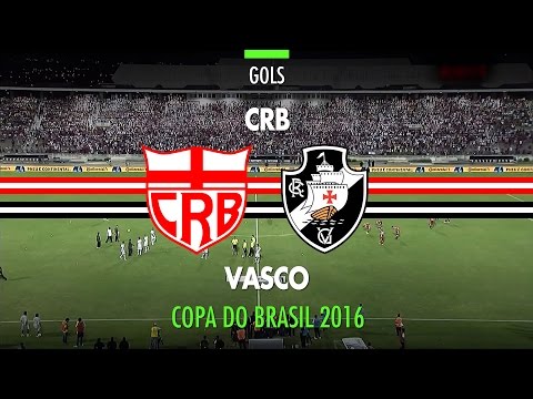 CRB 0 x 1 Vasco - Jogo Ida - Copa do Brasil 2016