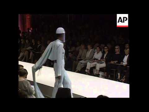 FRANCE: PARIS: FASHION WEEK: JEAN-LOUIS SCHERRER'S COLLECTION