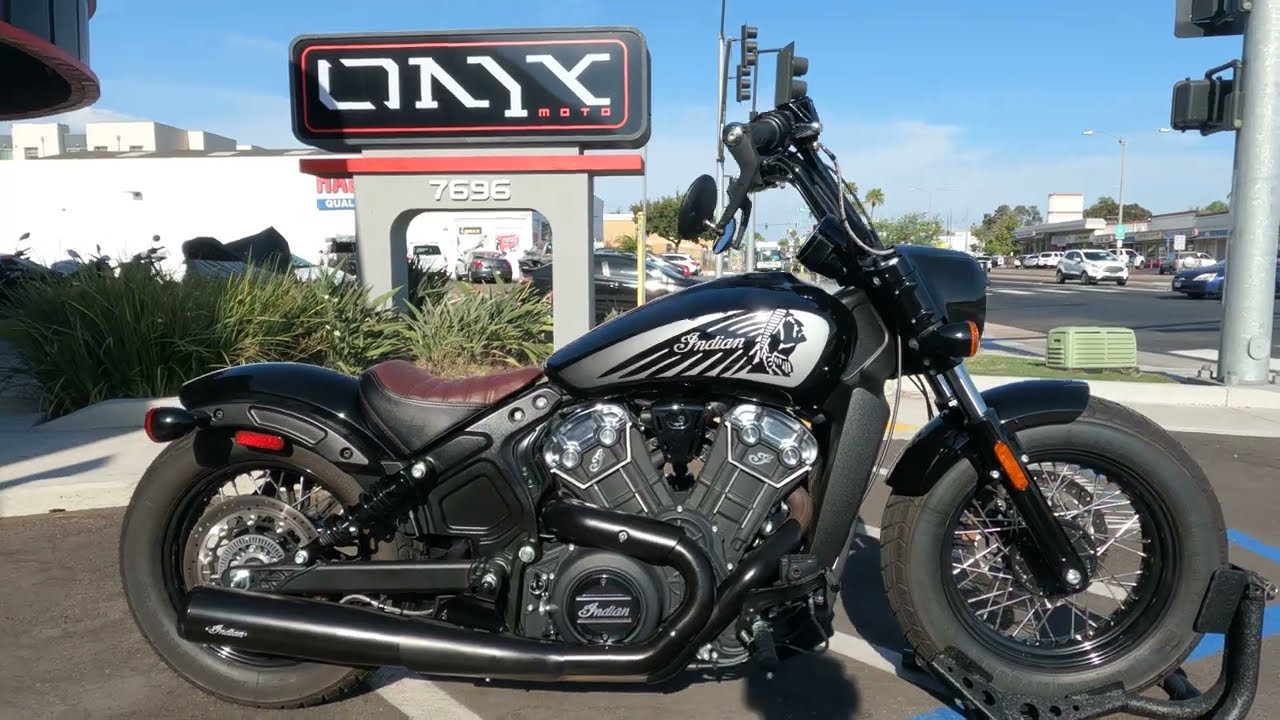 2021 Indian Scout Bobber Twenty / Walk Around / Start Up / Sound Clip