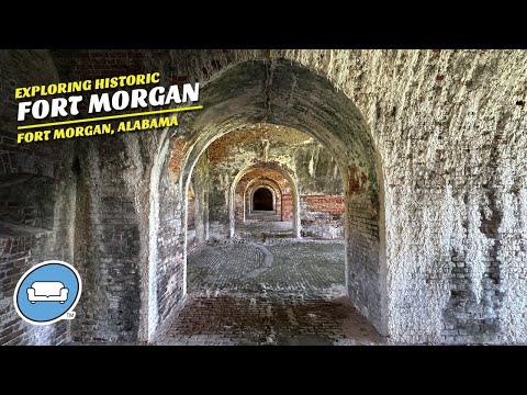 History That Spans Over Four Wars at Fort Morgan in Gulf Shores Alabama