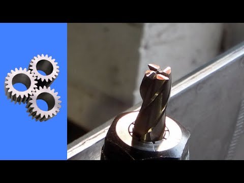 Information about end mill sharpening