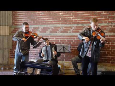 Street Band from Russia Plays Classic Music Vivaldi Rijksmuseum Amsterdam Holland