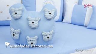 Quarto para Bebê Teddy Azul | Ref: 50397