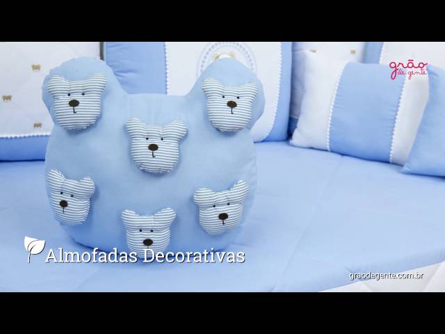 Quarto para Bebê Teddy Azul | Ref: 50397
