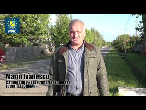 PNL Teleorman - Alegeri Locale Comuna Frumoasa - Candidat Primarie Marin Ivenescu