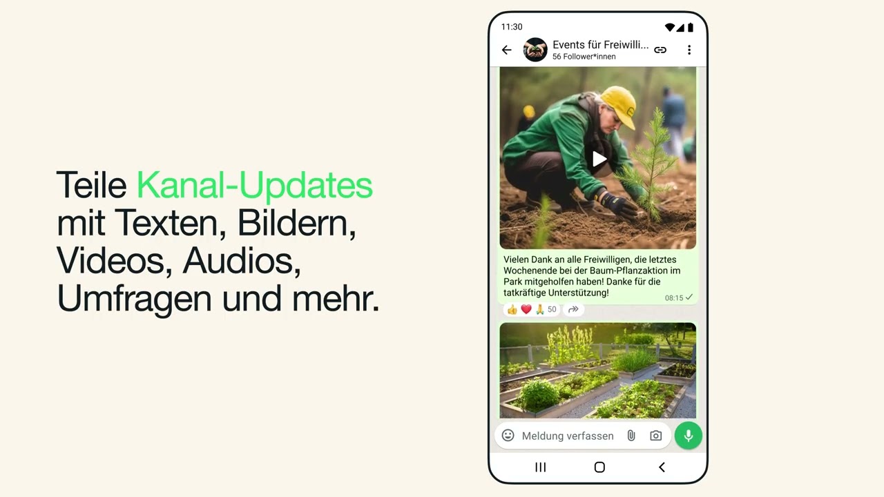So erstellst du einen WhatsApp-Kanal | WhatsApp