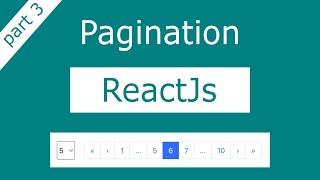 Setting up mock data for table and pagination, React pagination part 3