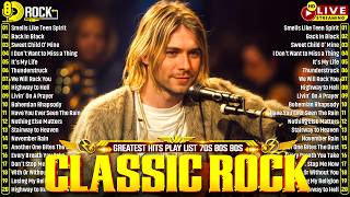 Download lagu Nirvana, Led Zeppelin, Bon Jovi, Aerosmith, U2, ACDC - Classic Rock Songs 70s 80s 90s Full Album mp3