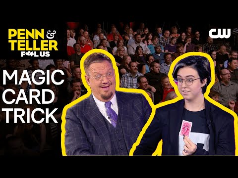 Penn's Son Performs Card Magic Trick | Penn & Teller: Fool Us | The CW