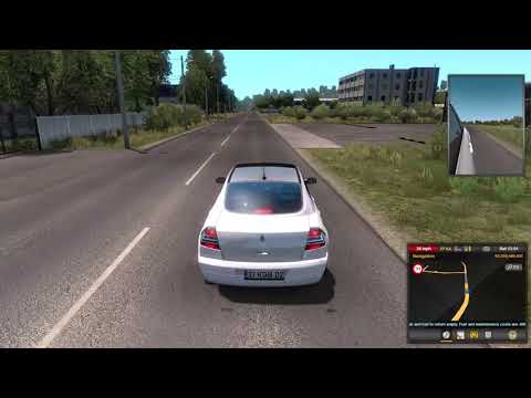 ETS2 1.38 Mods |Car Mod| - Visiting New Place Around with Renault Megane II V1R40 Mod