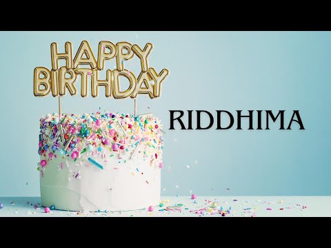Happy Birthday Wishes For Riddhima - Happy Birthday CountDown 2025