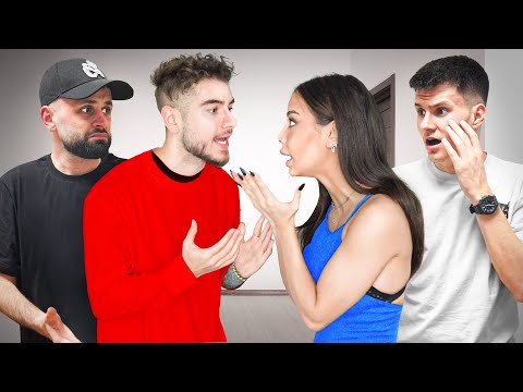 We're Arguing In Front Of Our Friends! *Prank*