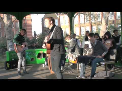 Loney Dear - I was only going out - Bandstand Busking Acoustic Session
