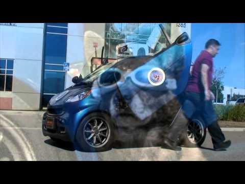smartcar 451 fortwo Lambo Door Conversion by Vertical Doors Inc