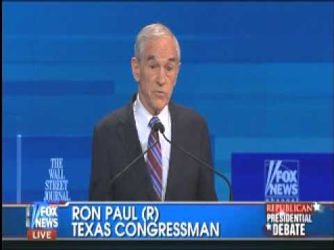 Ron Paul Highlights Republican Presidential Debate–January 16, 2012