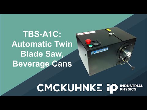 Video do TBS-A1C: Automatic Twin Blade Saw, Beverage Cans