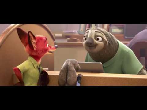 Zootopia sloth laugh