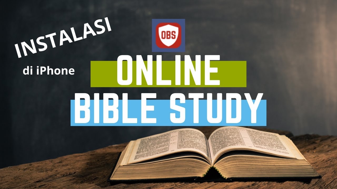 Cara Install OBS (Online Bible Study) di iPhone