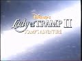 Lady And The Tramp 2 Scamp S Adventure Trailer Short Version