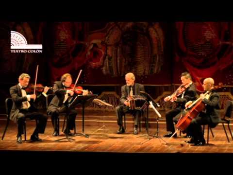 Cuarteto Gianneo y Rodolfo Mederos- Piazzolla: five sensations tango - 1 - Asleep