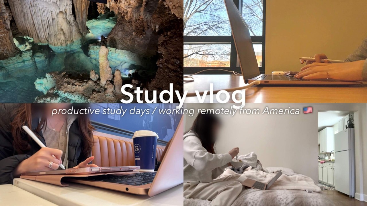 sub)study vlog☘️旅行中もひたすら勉強と仕事の5日間🔥海外就職の話, USCPA, study for exams, law student in Tokyo