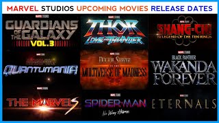 Upcoming Marvel Studios Movies Release Dates 2021-2023 | New Marvel Movies in 2021 | Marvel Phase 4