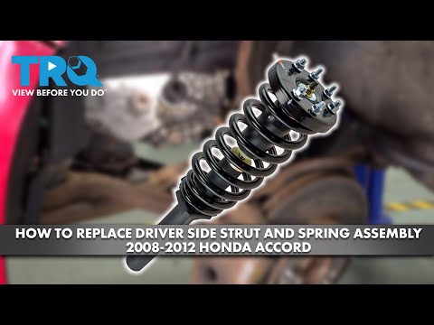 How to Replace Driver Side Strut and Spring Assembly 2008-2012 Honda Accord