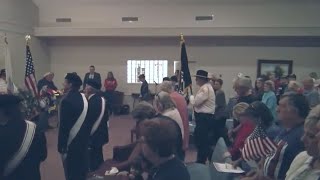 Memorial Day ceremony at Fountain Memorial in Lafayette honors fallen service members