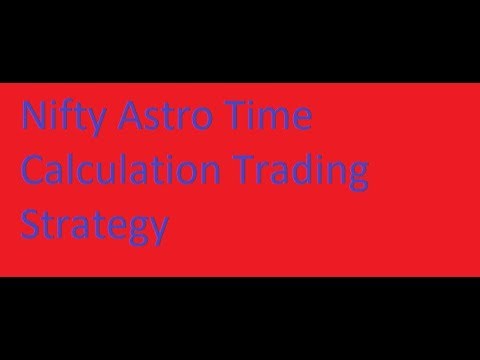 Nifty Astro Time Calculation Trading Strategy using Sun and Moon