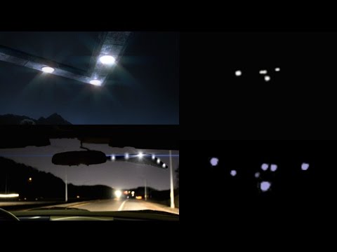 Mysterious Triangle UFO Filmed at Night by Car Driver in Florida - FindingUFO