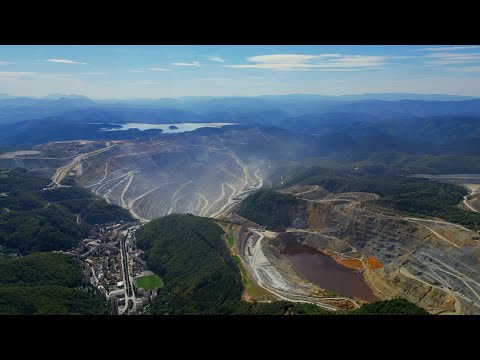 Planina Starica - Rudnik Bakra & Zlata Majdanpek - Jalovište Valja Fundata (Dron Snimci 4k)