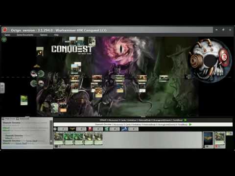 40k Conquest on OCTGN - Nahumekh vs Illuminor Szeras