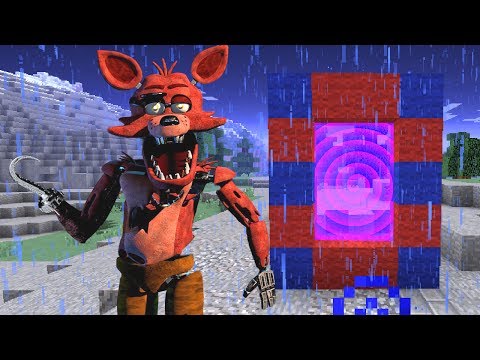 Aenh 4Fiki® - 🐷 HOW TO MAKE DIMENSION PORTAL FNAF FOXY BABY - MINECRAFT BABY AENH NOOB LAUGHTER