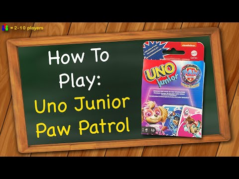 How to play Uno Junior Paw Patrol