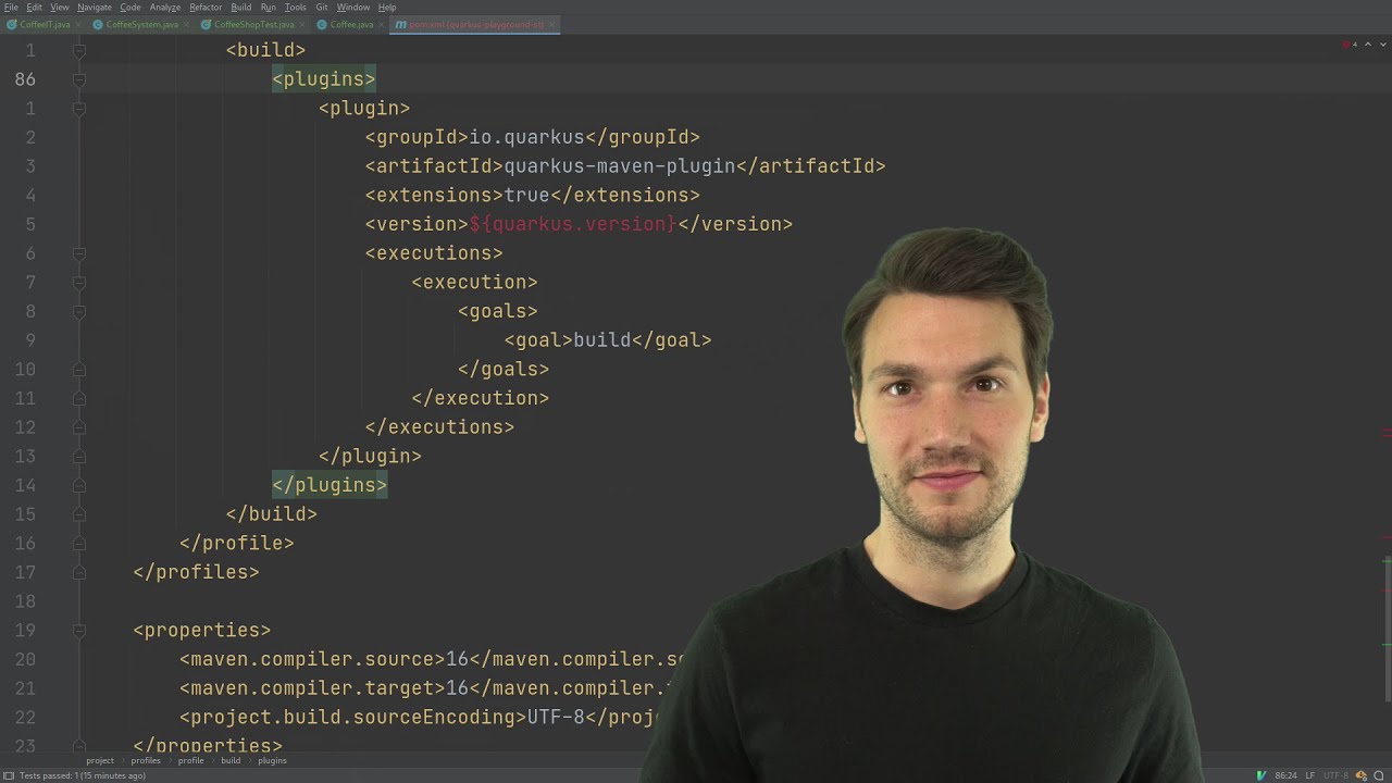 Using Quarkus dev mode for non-Quarkus projects (hacky workaround)