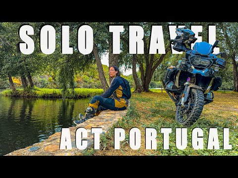 Solo Travel on  Portugal's Adventure Country Track (ACT) Breathtaking Off-Road Journey (Ep 24)