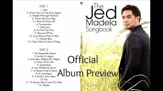 Jed Madela - The Jed Madela Songbook - (Official Album Preview)