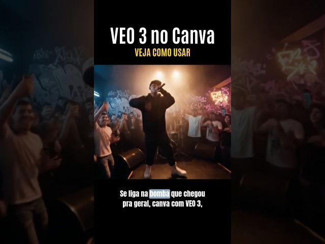 NOVIDADE VEO3 NO Canva - Veja como usar o VEO 3 no Canva