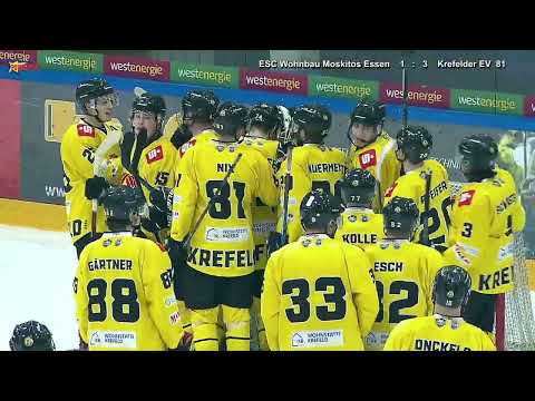 2022 01 23  DEB OL Nord 2021 22 SP36 ESC Wohnbau Moskitos Essen vs  Krefelder EV 81