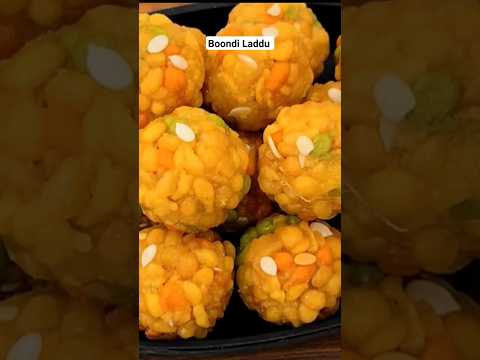 Boondi Laddu Recipe #sweet #food #cooking #sonikitchen