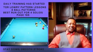 8 BALL BEST RUN OUT 4  BALLS SOLIDS PATTERNS p 195